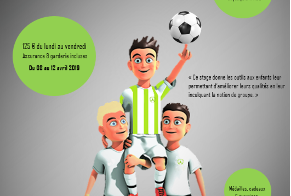 Stage Pro Foot de Pâques 2019 parrainé par Nordin Jbari