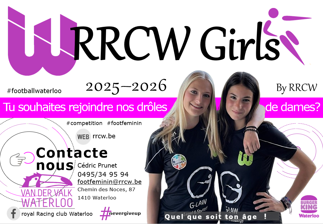 Affiche FB & Vista Girls 2025-2026 rose